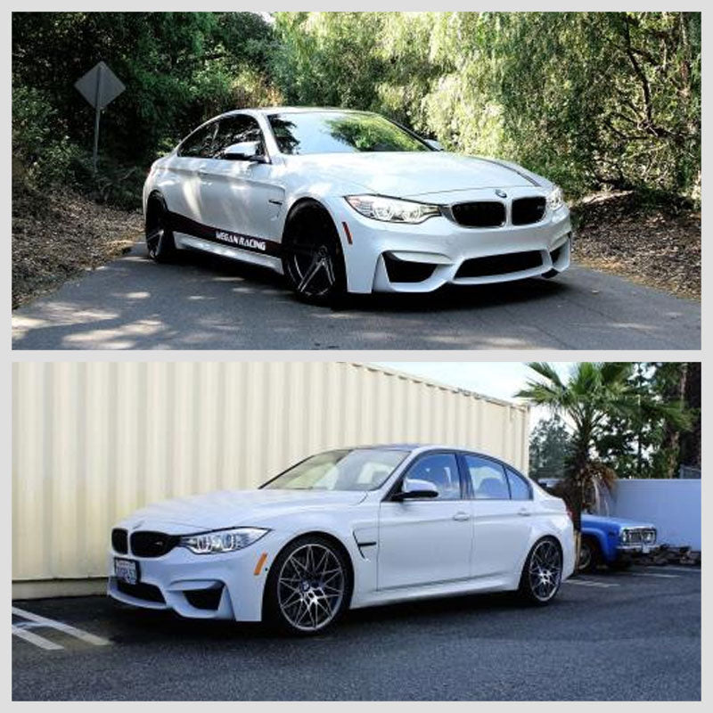 Megan Pro-S 20mm Adjust Lowering Swift Springs For BMW 16-21 M2 F87 / 15-19 M3 F80 / 15-20 M4 F82 F83