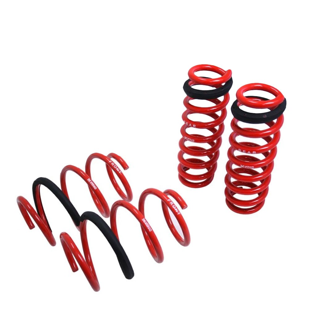 Megan Racing Front Rear Steel Red Euro-Version Lowering Springs Kit For BMW 3-Series RWD AWD F30