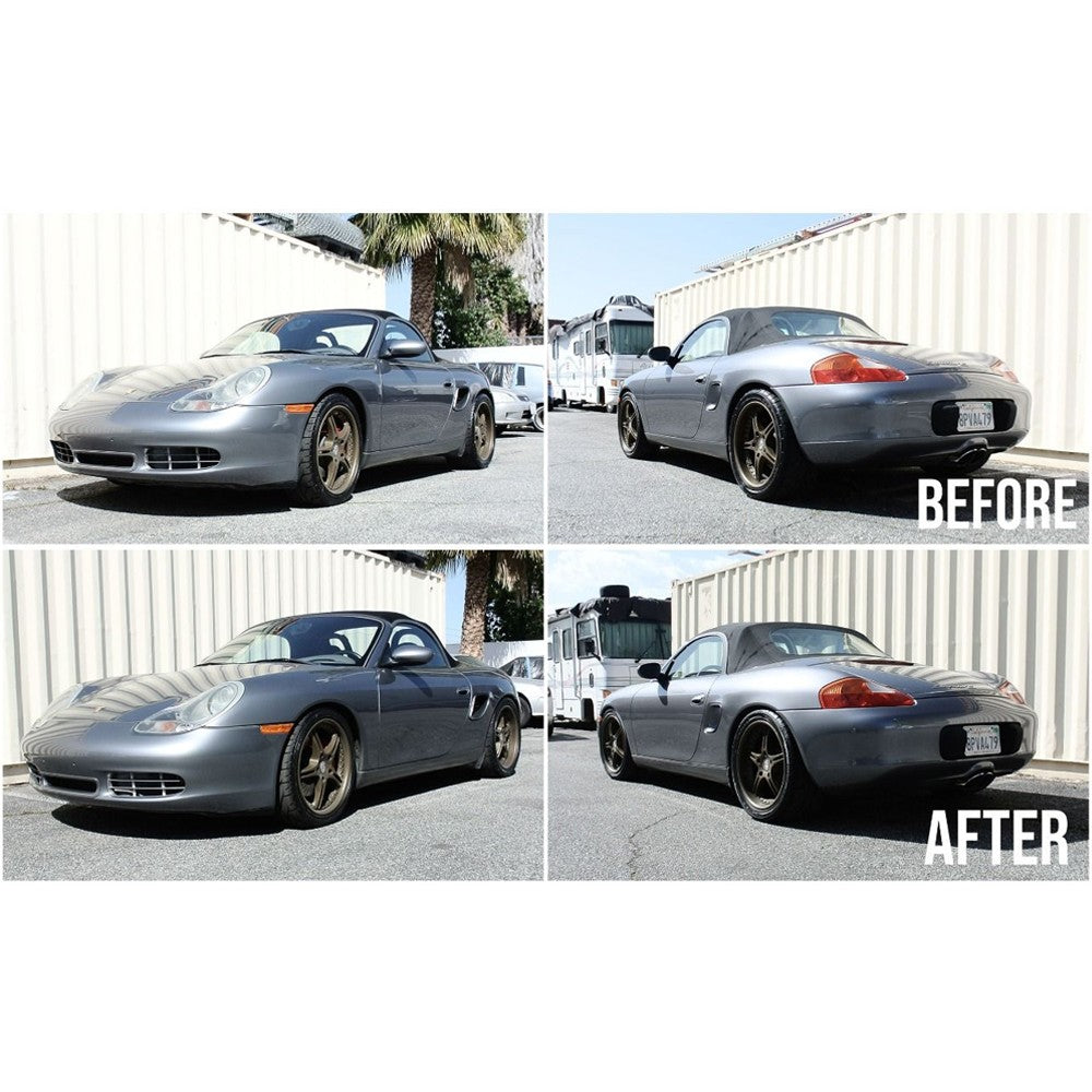 Megan Racing Red Street Lowering Springs Kit 97-04 Porsche Boxster 986 MR-LS-P986