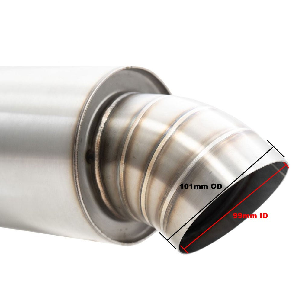 Megan Racing MR-MU-FD3 3" Inlet Weld-on Muffler Turndown Style Tip MR-MU-FD3