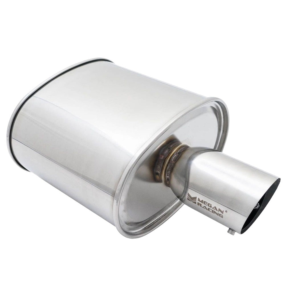 Megan MR-MU-MOE2.5 17.50" x 6.50" LxH M-OE Series Muffler 2.40"ID MR-MU-MOE2.5