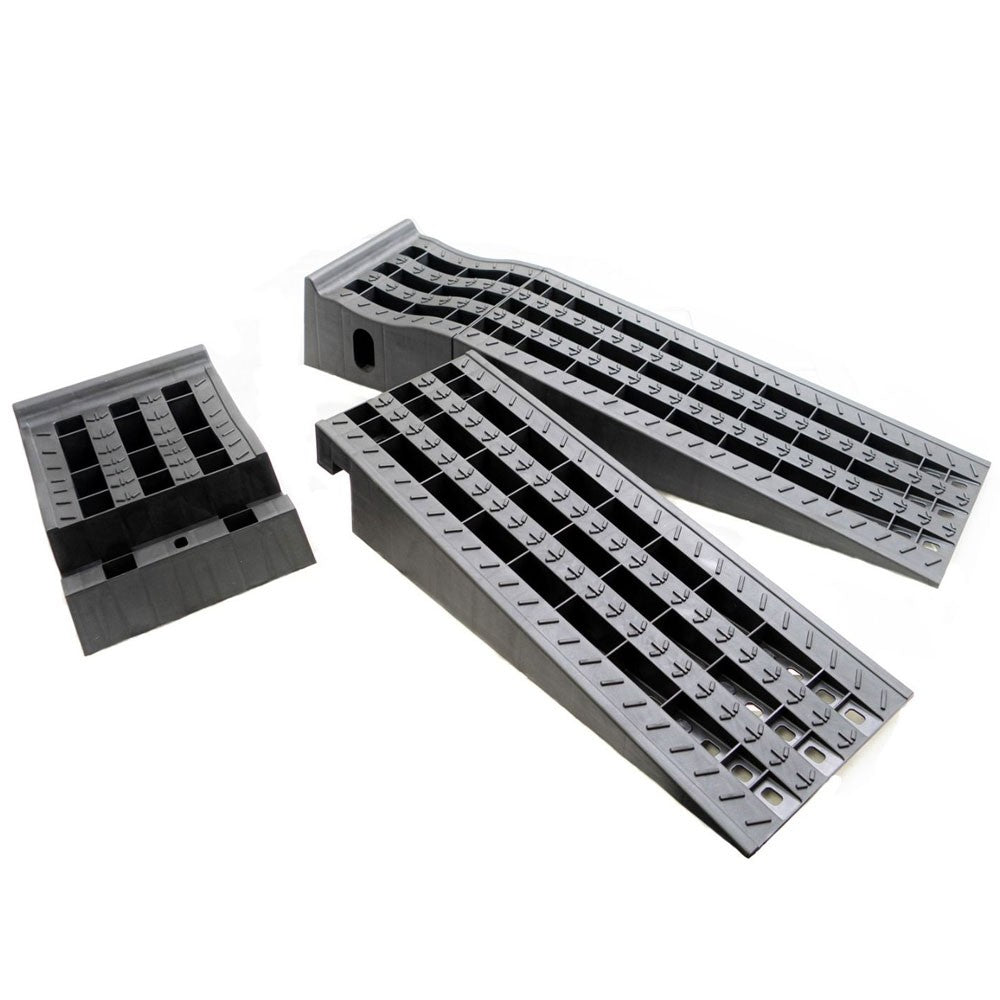 Megan 2PC Composite High Profile Drive-On Car Vehicle Ramp Lifting GVW 16000LB