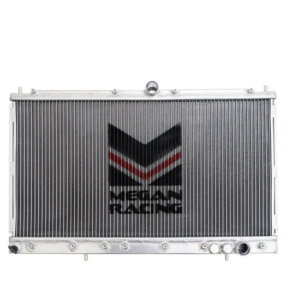 Megan Racing Aluminum Dual Core 2-Row Radiator 91-99 3000GT VR4 MT MR-RT-M3GT