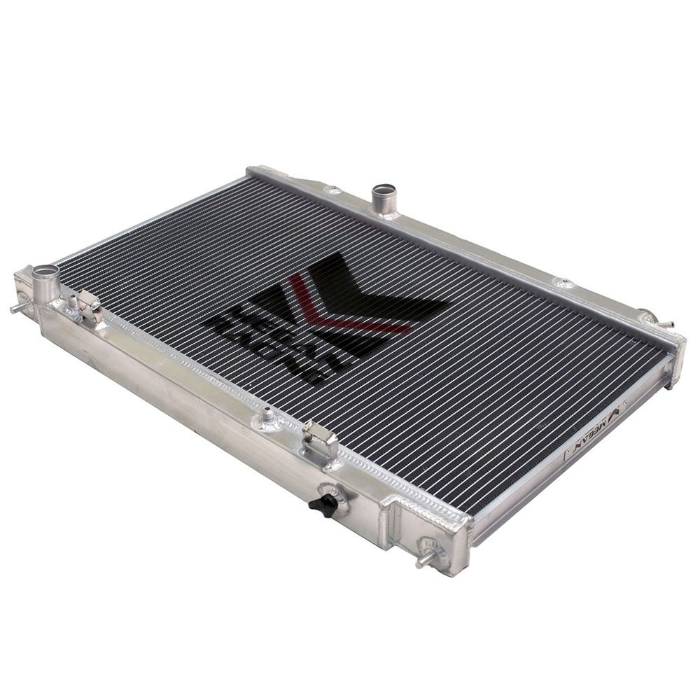 Megan Racing Aluminum Single Core 2-Row Radiator For 02-06 Nissan Altima L31 MT