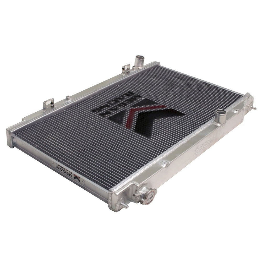 Megan Racing Aluminum Single Core 2-Row Radiator For 02-06 Nissan Altima L31 MT