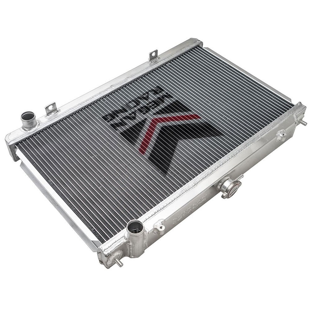 Megan Racing OE Style 2-Row Aluminum Radiator For 95-98 Nissan 240SX KA24DE MT