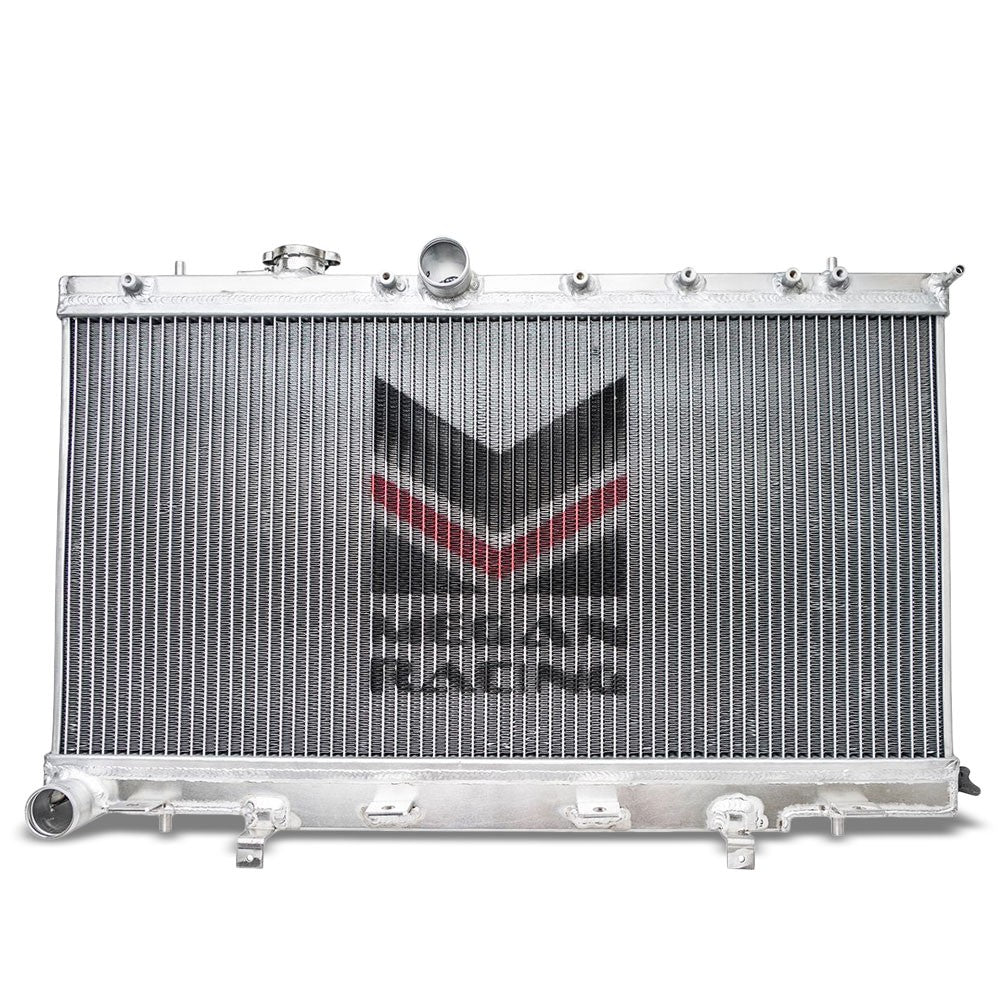 Megan Racing High Performance Aluminum 2-Row Radiator For 02-07 Impreza WRX STI
