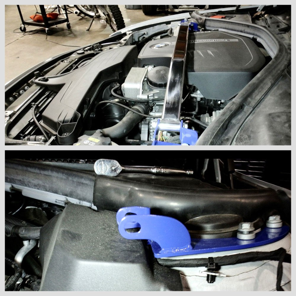 Megan Race Spec Front Upper Strut Tower Bar For 12-19 3-Series F30 4Dr/F31 Wagon