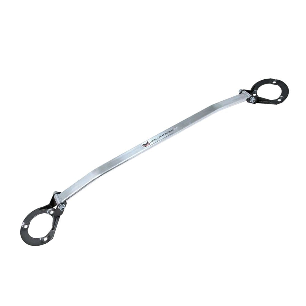 Megan Front Upper Polish Race Tower Brace Strut Bar For 92-99 BMW E36 3-Series-Strut Bar & Parts-BuildFastCar