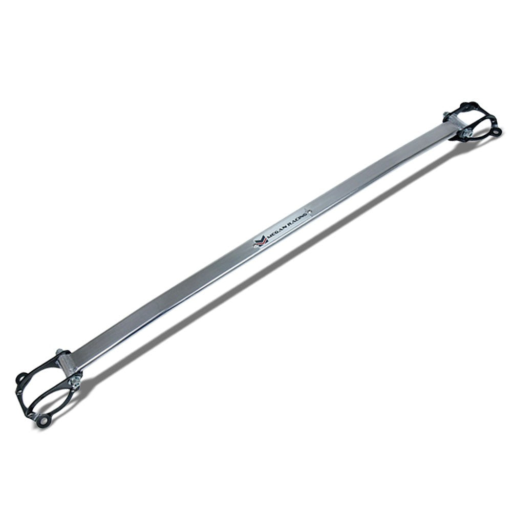 Megan Racing Front Upper Polish Race Tower Brace Strut Bar For 02-08 BMW Z4 N55-Strut Bar & Parts-BuildFastCar