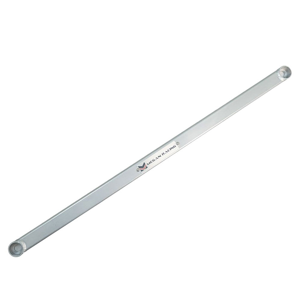 Megan Racing Front Lower Silver Race Spec Strut Bar For 06-11 Honda Civic