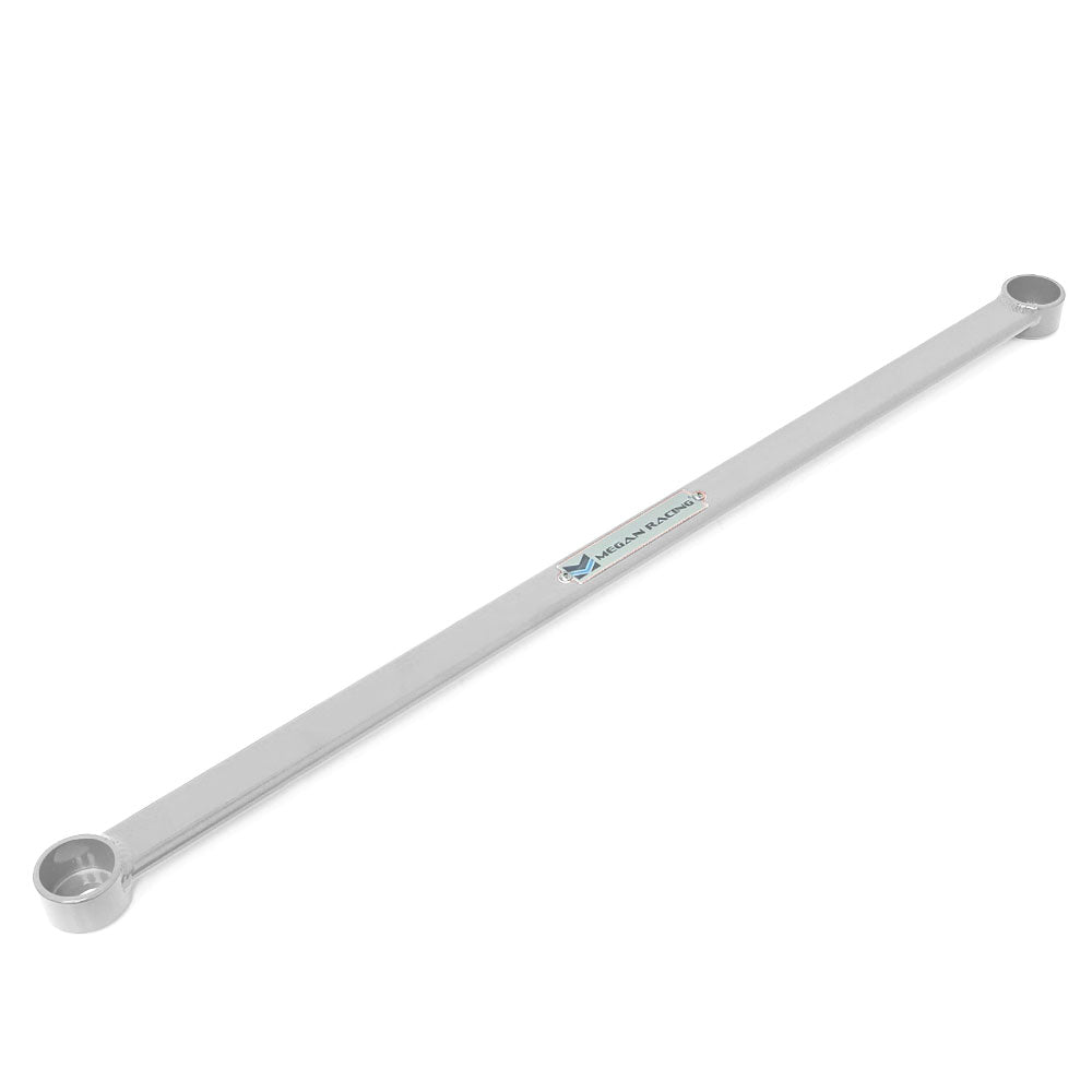 Megan Racing Front Lower Silver Race Spec Strut Bar For 13-20 ILX/12-15 Civic 4D MR-SB-HC12FL-S