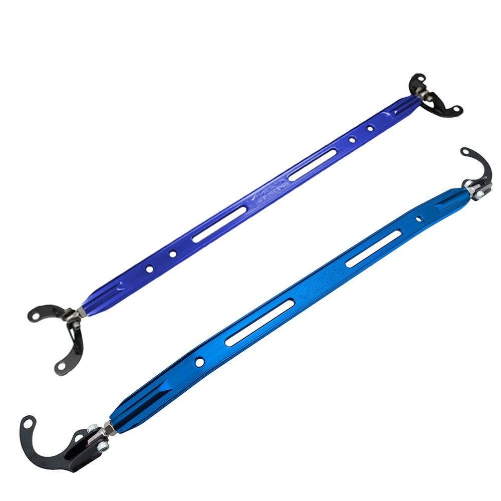 Megan Blue Front & Rear Upper Strut Tower Bar 90-01 Integra/88-00 Civic MR-SB-HC8800FU-B MR-SB-HC88RU-B