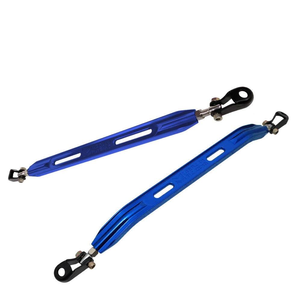 Megan Blue Front Lower/Rear Lower Strut Bar 90-01 Integra/88-95 Civic MR-SB-HC88FL-B+RL-B