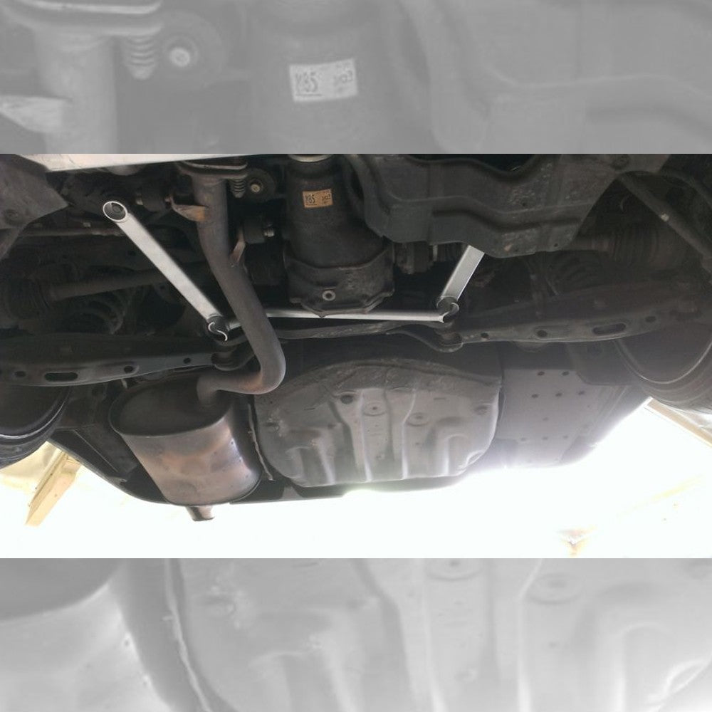 Megan Front Upper+Rear Upper+Rear Lower Strut Bar Brace For 01-05 Lexus IS300