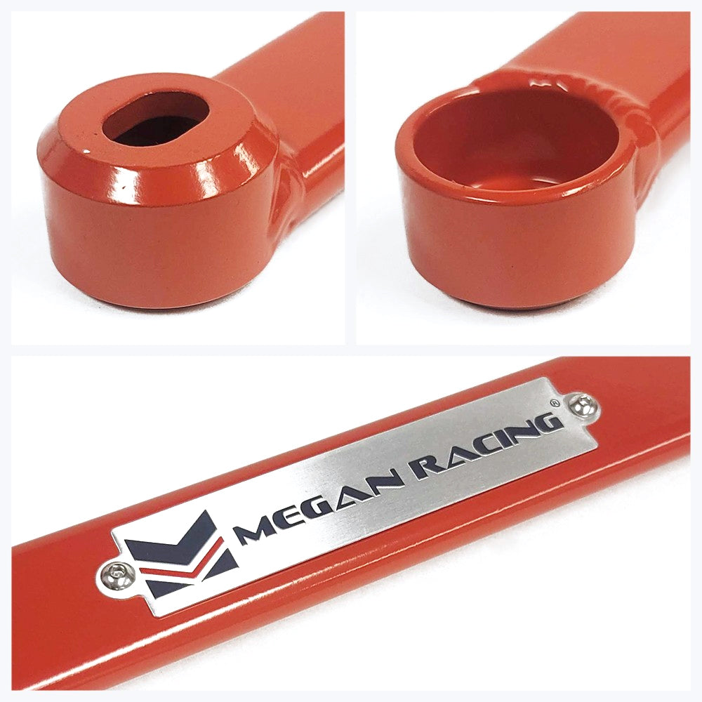 Megan Red Race Spec Front & Rear Lower Tower Strut Bar03-09 Nissan 350Z Z33 MR-SB-N3ZFL-R, MR-SB-N3ZRL-R