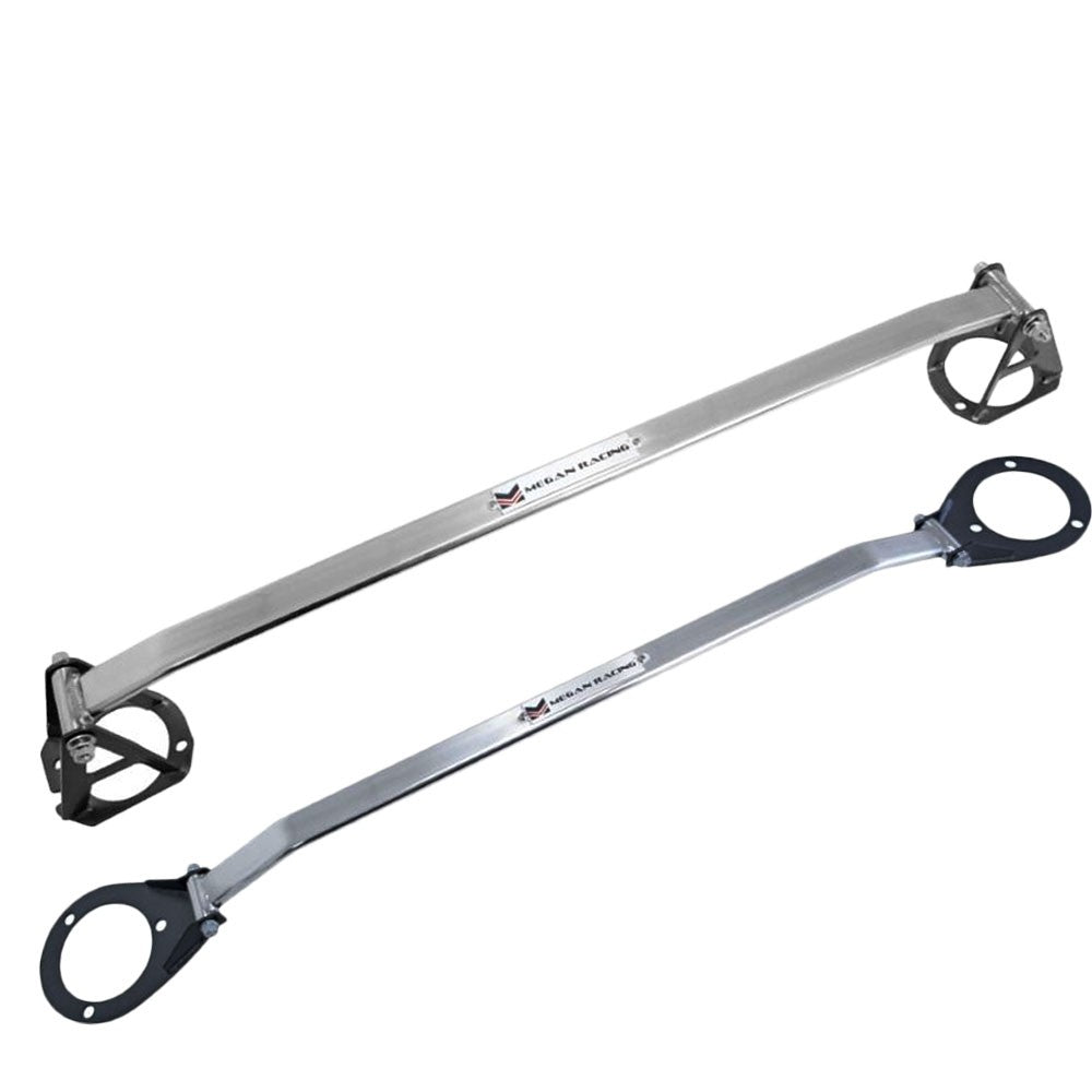 Megan Race Front&Rear Upper Strut Tower Brace Bar 95-98 240SX S14