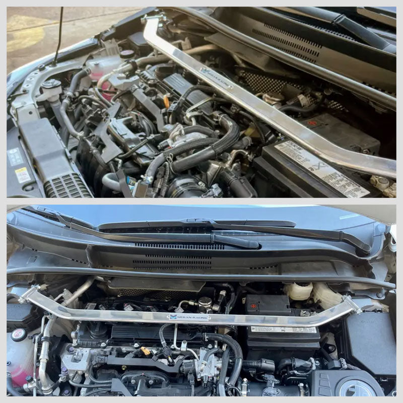 Megan Racing C-HR MR-SB-TCHR17FU-1P Front Upper Strut Bar 17-22 C-HR / 20+ Corolla E210 / 23+ GR Corolla