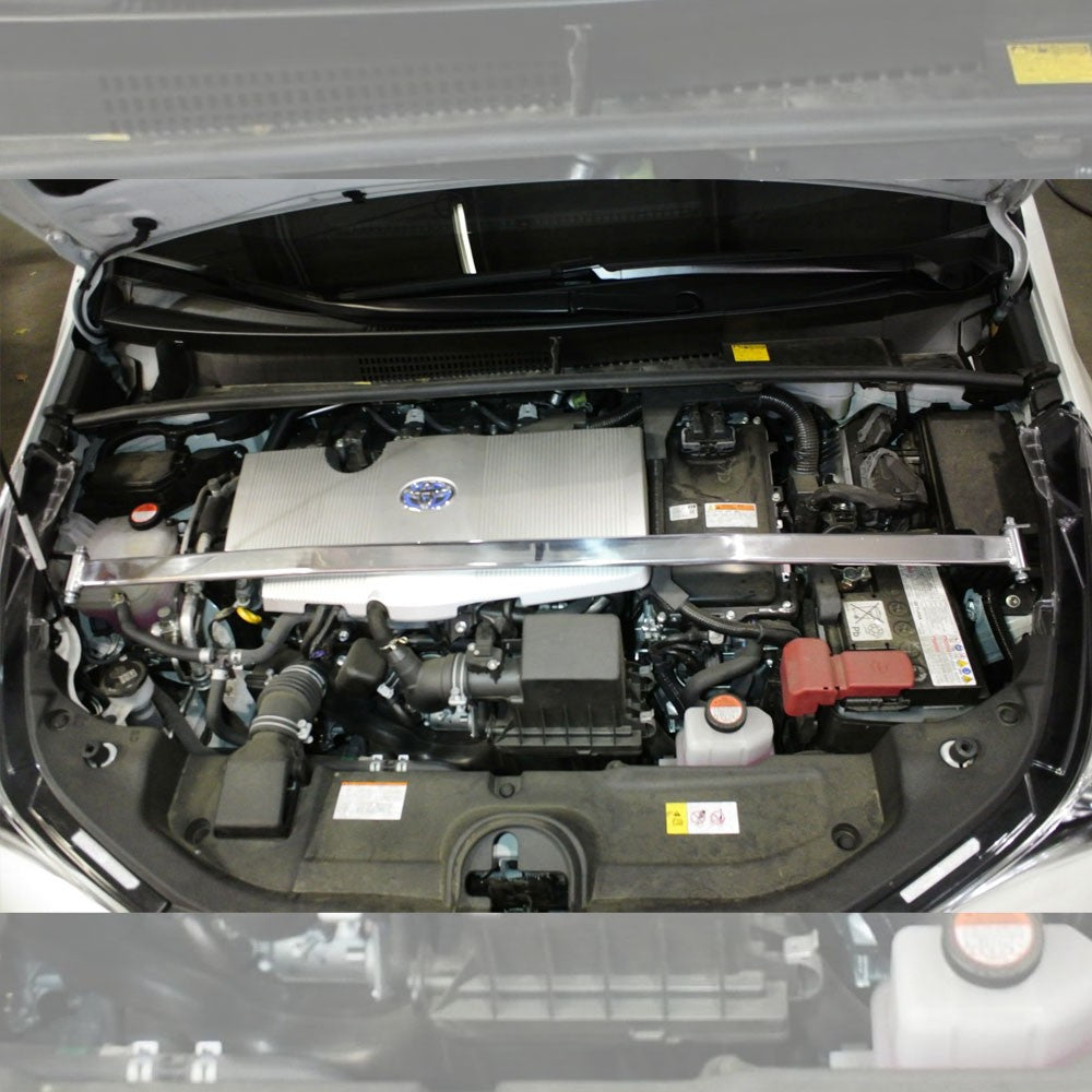 Megan MR-SB-TP16FU-1P Front Upper Strut Bar Brace 16-22 Prius XW50 MR-SB-TP16FU-1P