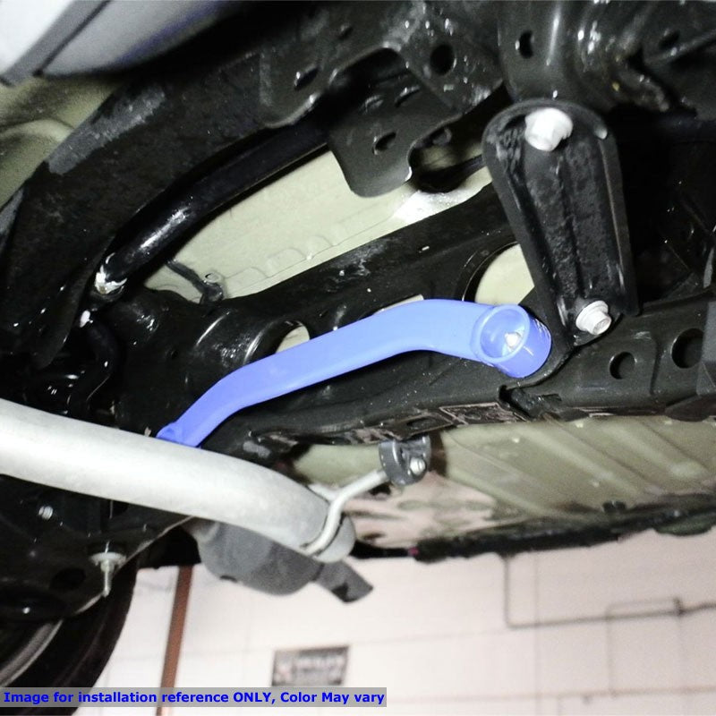 Megan Racing Red Aluminum Rear Lower Strut Brace Bar For 06-18 Toyota RAV4 FWD-Strut Bar & Parts-BuildFastCar