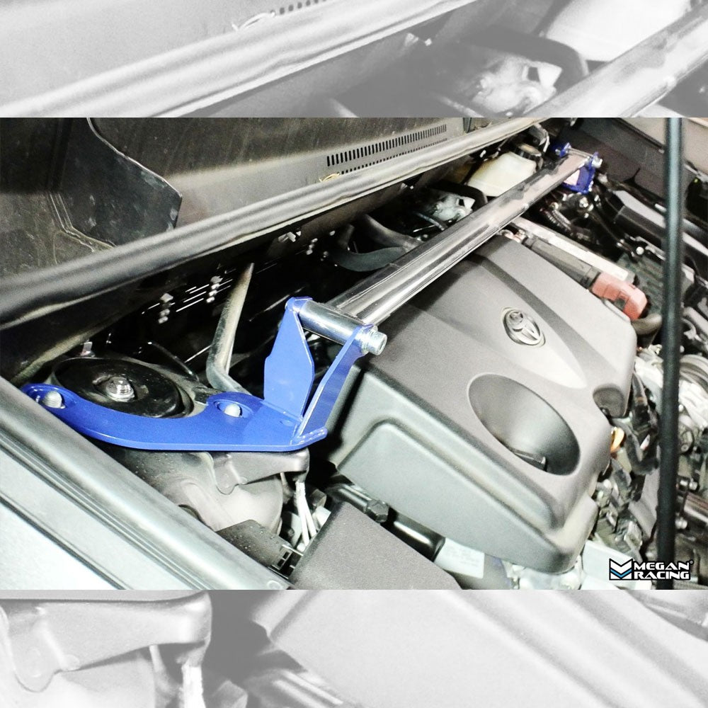 Megan Front Upper Strut Bar Tower Brace For 19+ Toyota RAV4 XA50 5th Gen