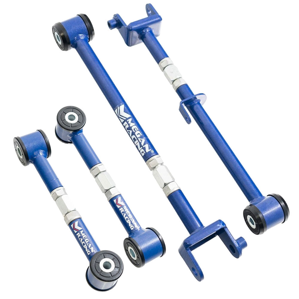 Megan Rear Lower Camber Kit+Rear Toe Arm For 09-14 Acura TSX (CU2) / TL (UA8) / 08-17 Accord (CP1/2/3, CR/CT)