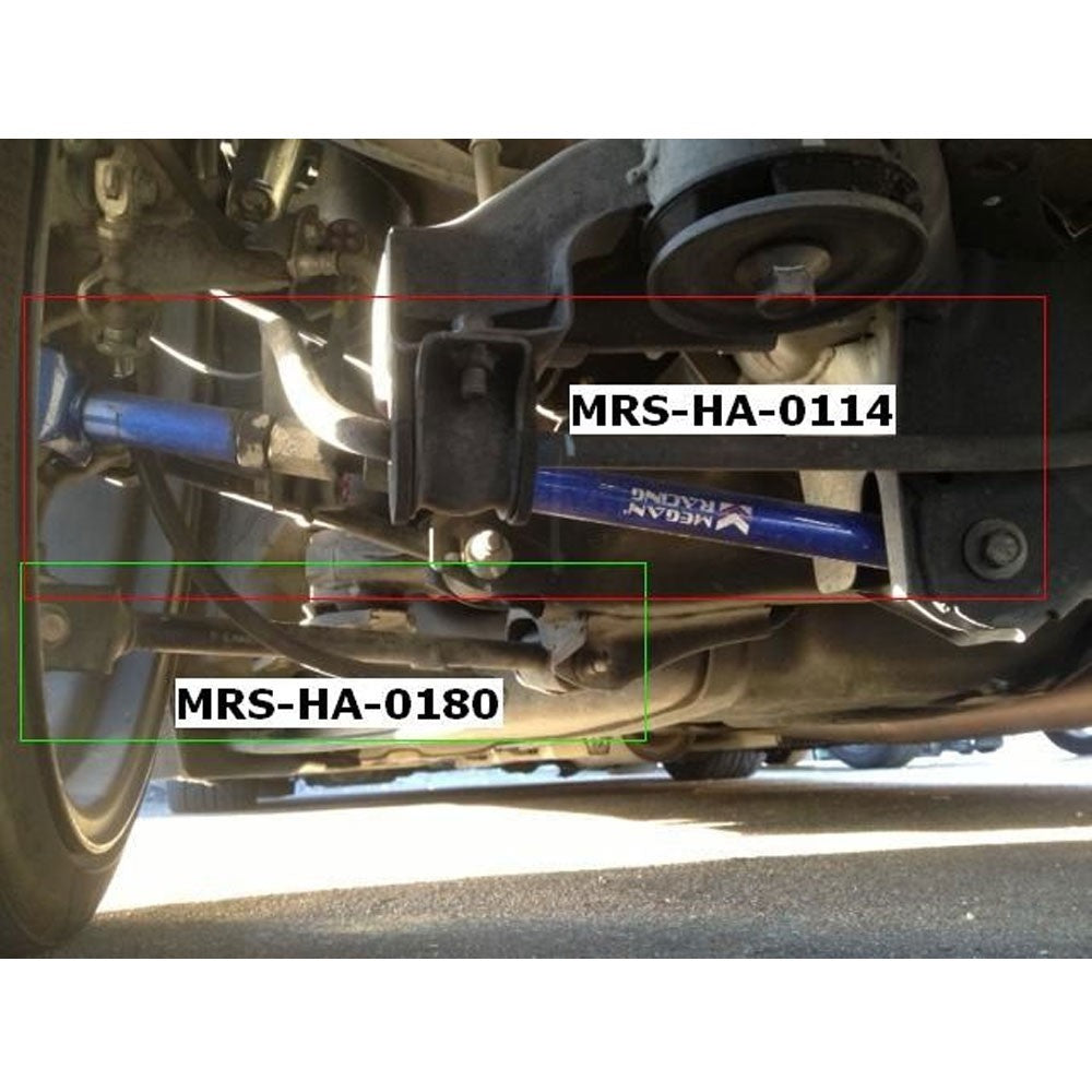 Megan Racing Blue Steel Alloy Adjust Rear Upper Camber/Toe Kit For 09-14 TSX-Suspension Arms-BuildFastCar