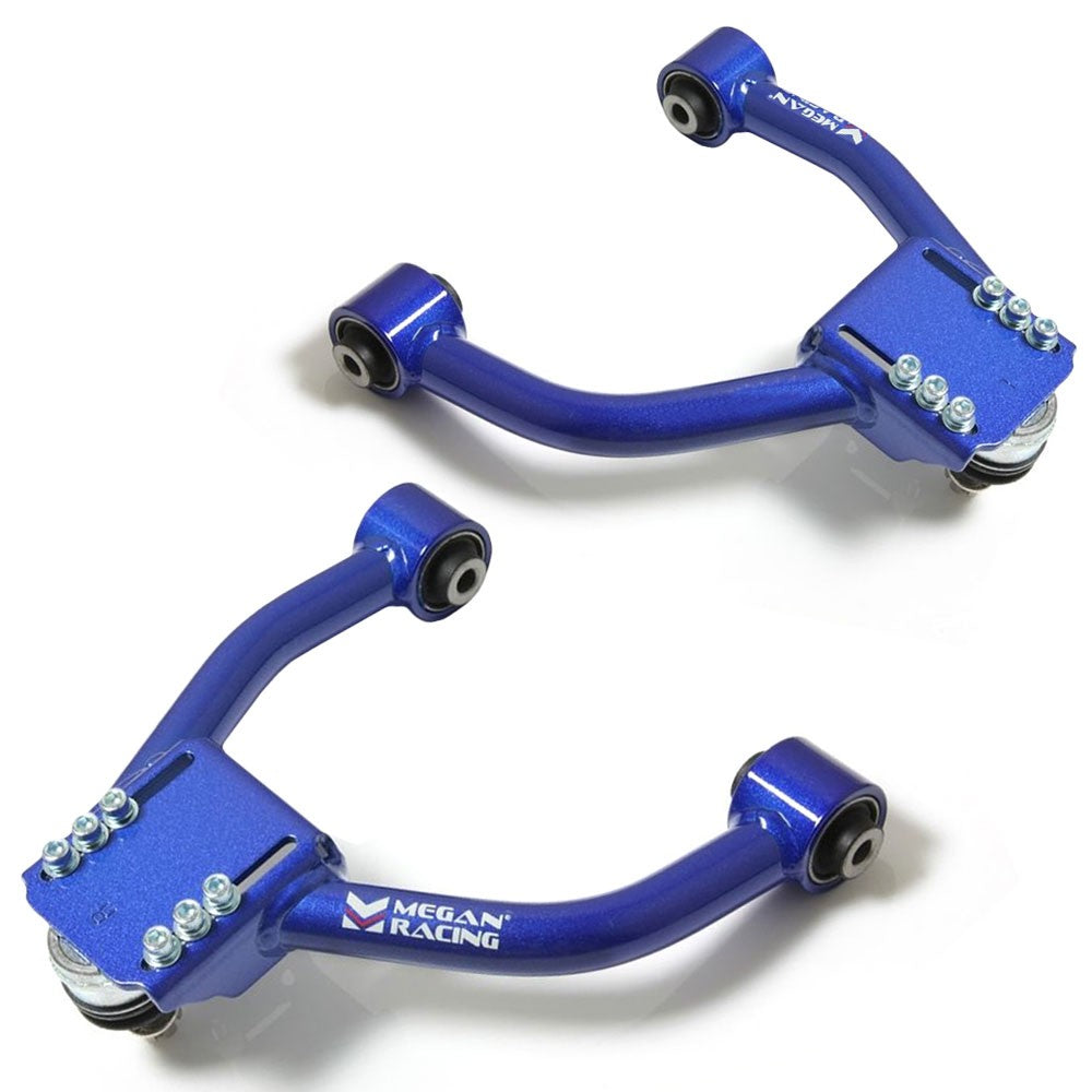 Megan Racing Blue Front Upper Camber Kit For 08-12 Accord/09-14 Crosstour-Suspension Arms-BuildFastCar