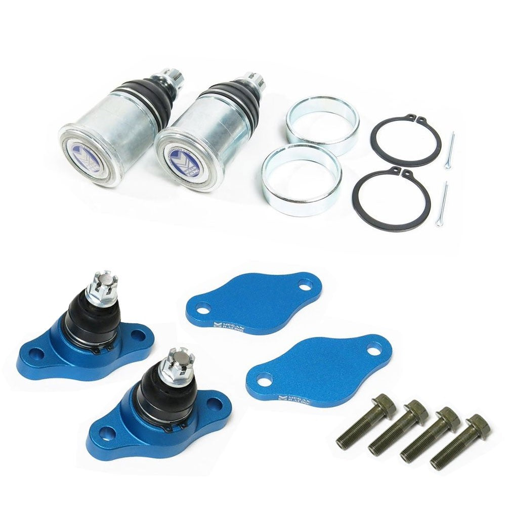 Megan Blue/Silver Steel Front/Rear Roll Center Adjuster For 00-09 S2000 AP1 AP2-Tie Rod & Parts-BuildFastCar