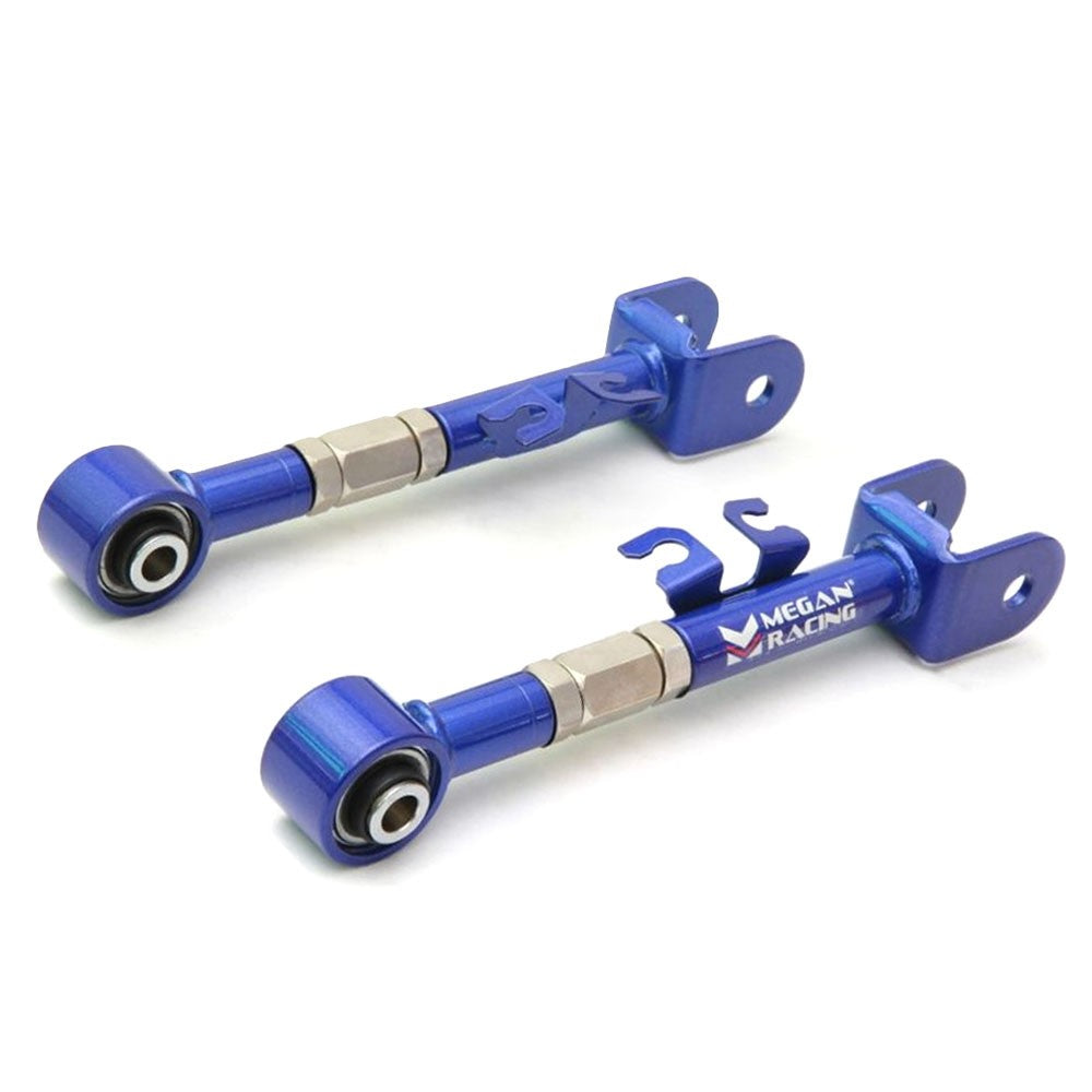 Megan Racing Blue Adjustable Rear Upper Control Arms For 10-15 Genesis Coupe-Suspension Arms-BuildFastCar