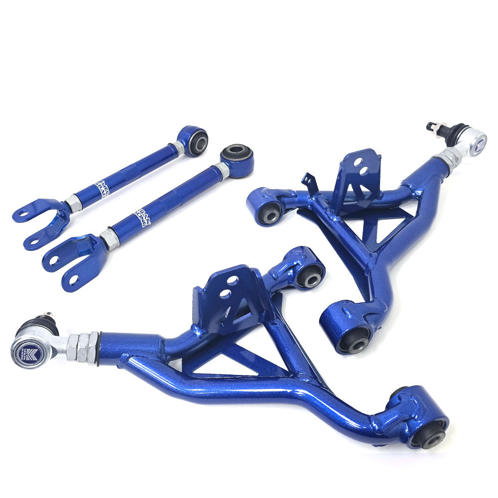 Megan Racing Rear Rear Upper Camber+Rear Tailing Arm For 09-12 FX35/2013 FX37/09-13 FX50/14-20 QX70 MRS-IF-0210, MRS-IF-0280