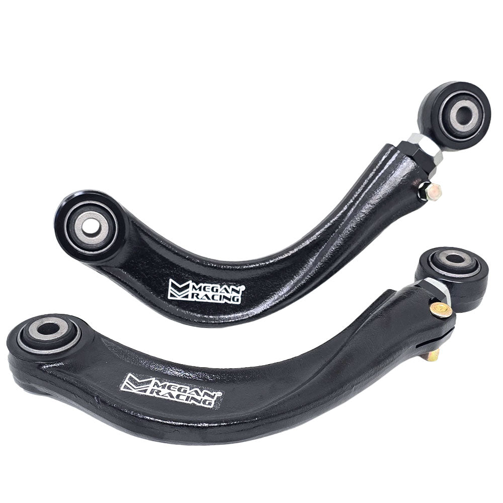 Megan MRS-MZ-0210 Black Rear/Upper Camber Control Arms For 13-17 Ford Focus ST HB