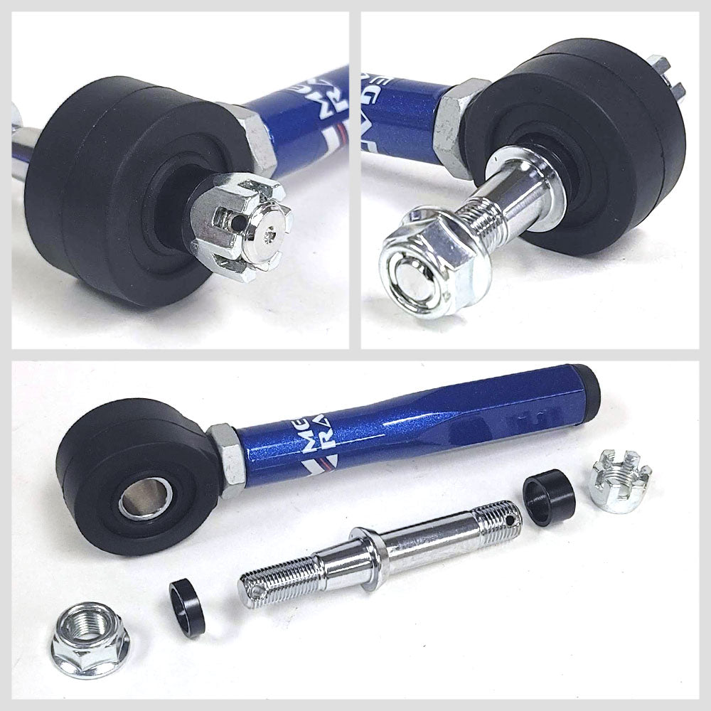 Megan Blue Front Outer Tie Rod End (Bolt-On) For 03-12 Mazda RX-8 SE3P