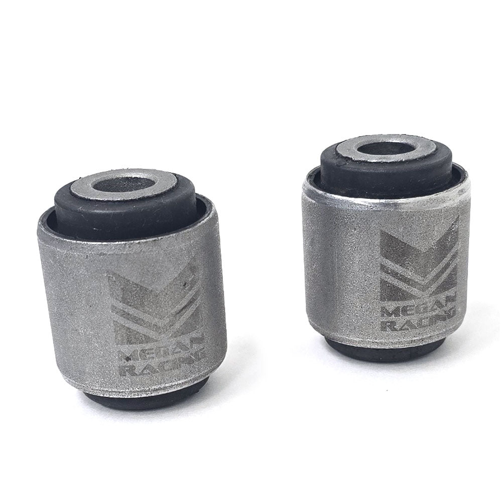 Megan Silver Steel Rear Lower Control Arm Bushings For 03-09 350Z/03-06 G35-Suspension Arms-BuildFastCar