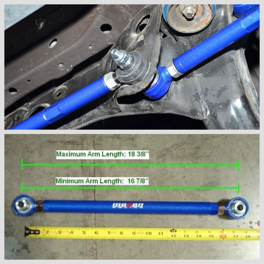 Megan Front Tension Rod + Rear Lower Support Bar 88-98 240SX S13 S14 MRS-NS-1791+1793