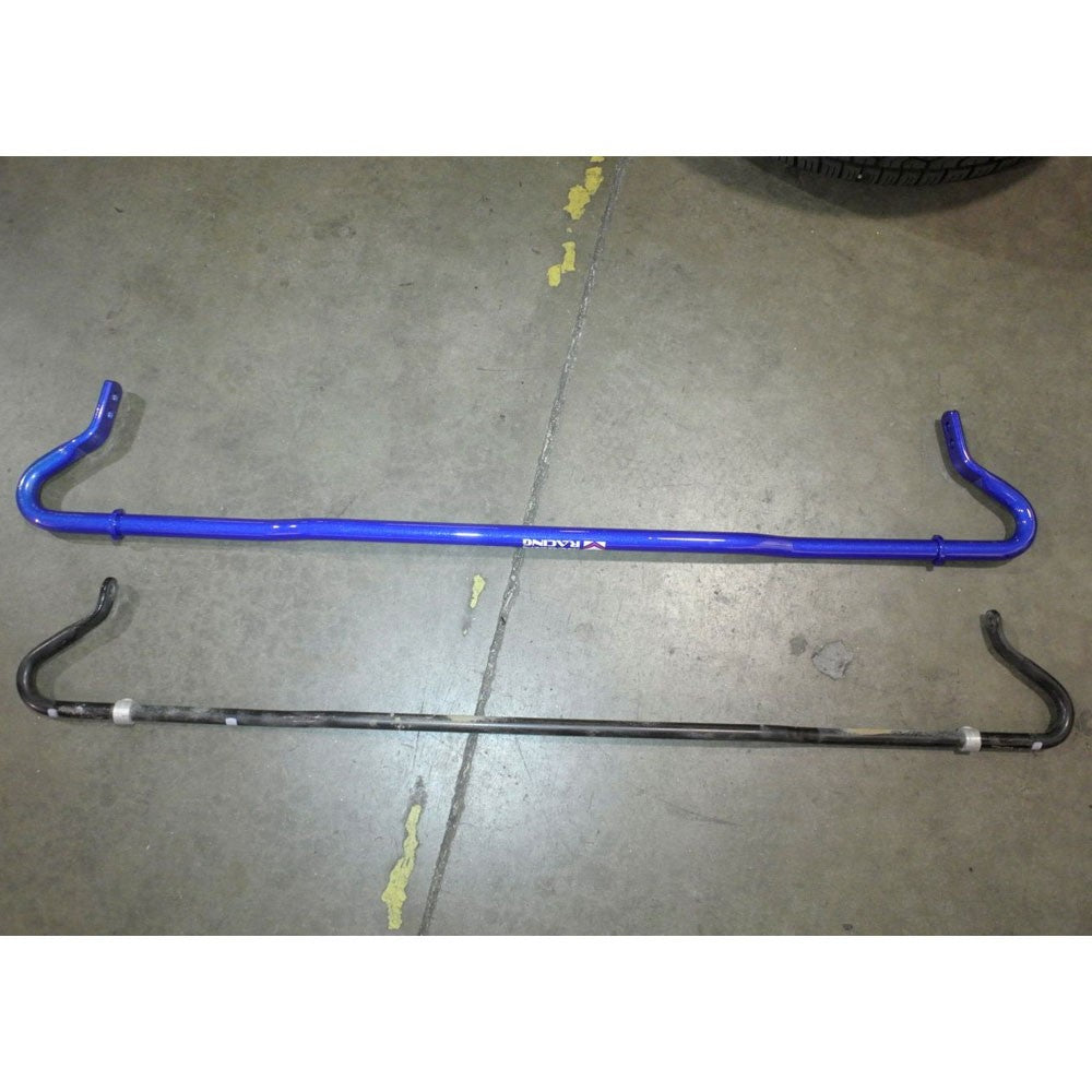 Megan Racing Blue Steel Alloy Front+Rear Sway Bar For 10-14 Subaru Legacy BM/BR-Suspension Arms-BuildFastCar