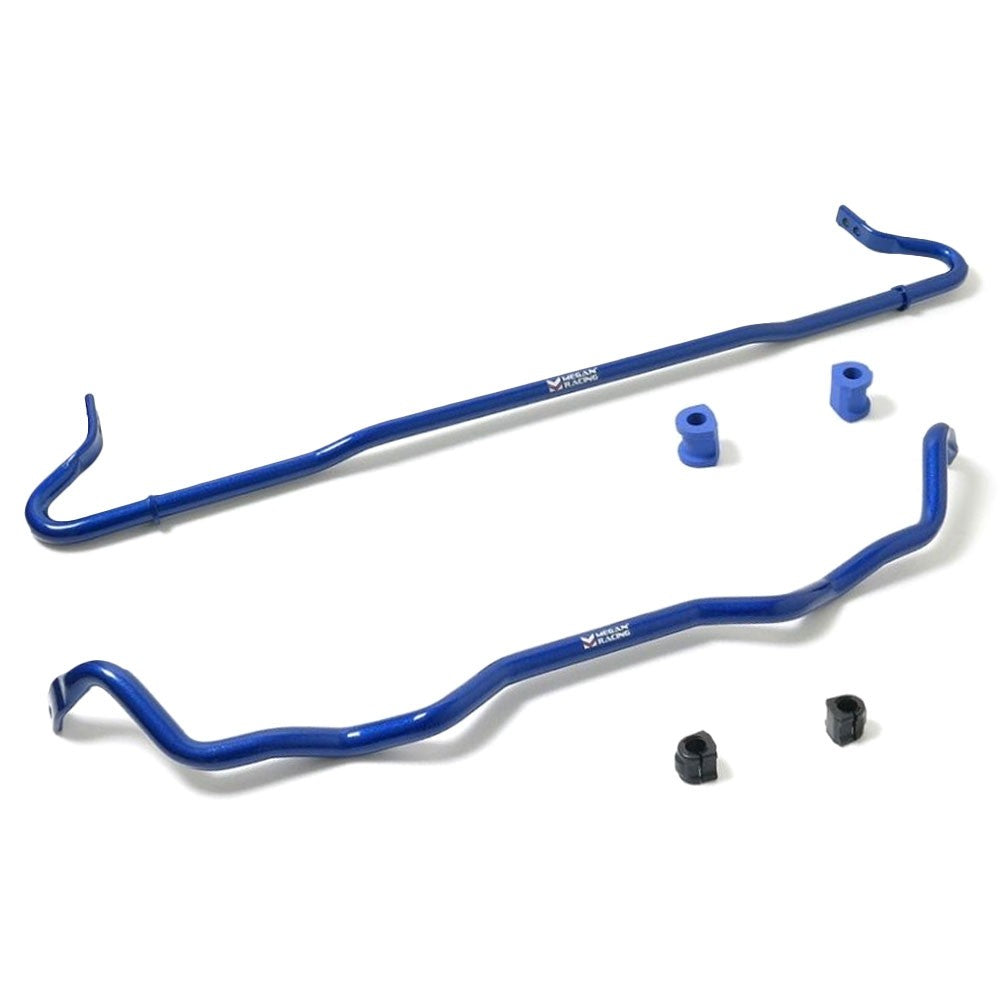 Megan Racing Blue Steel Front+Rear Stabilizer Sway Bar For 15-17 Subaru WRX/STI-Suspension Arms-BuildFastCar