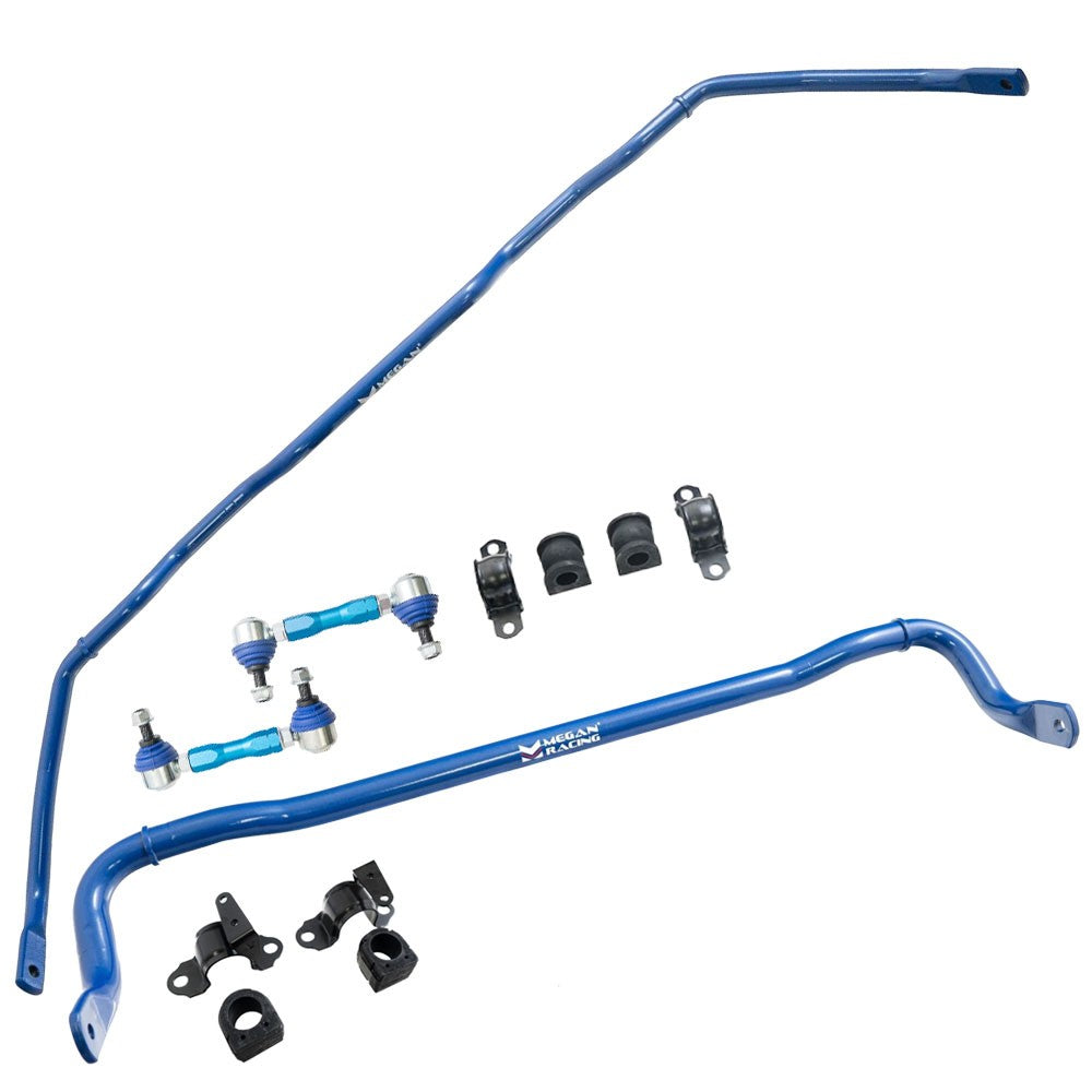 Megan Racing MRS-TS-0190-0191 Front & Rear Adjust Stabilizer Sway Bar MRS-TS-0190+MRS-TS-0191