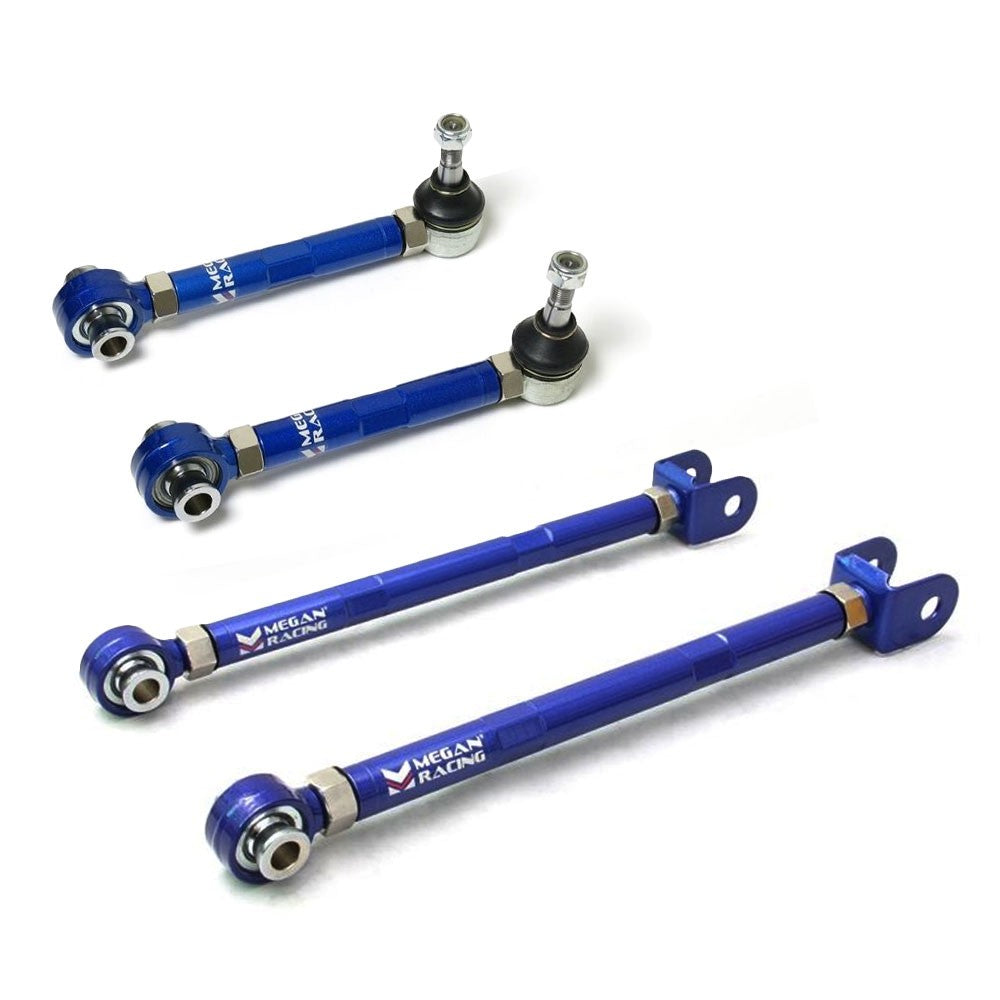 Megan Racing Rear Traction Rod & Toe Arm 92-00 Lexus SC300 SC401 MRS-TY-1470+LX-0580