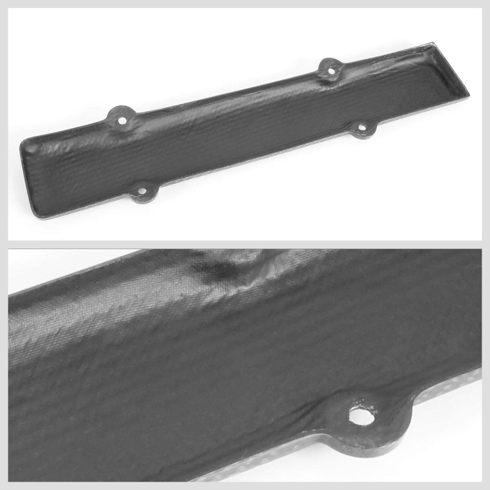 NRG CARB-V100 Spark Plug Cover Glossy Black Carbo Fiber For 92-01 Vtec B16 B18-Exterior-BuildFastCar