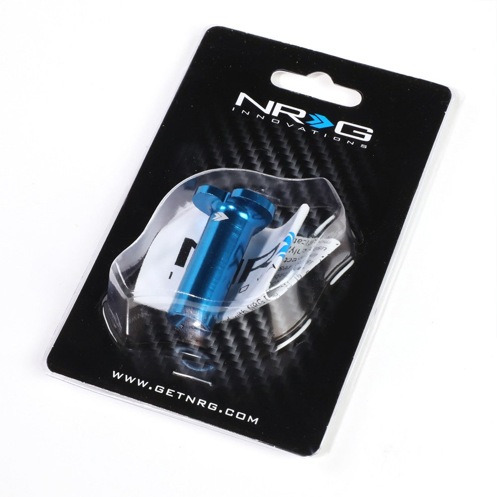NRG DB-H002BL Aluminum Blue Heart Brake Button For Miata BRZ WRX Corolla