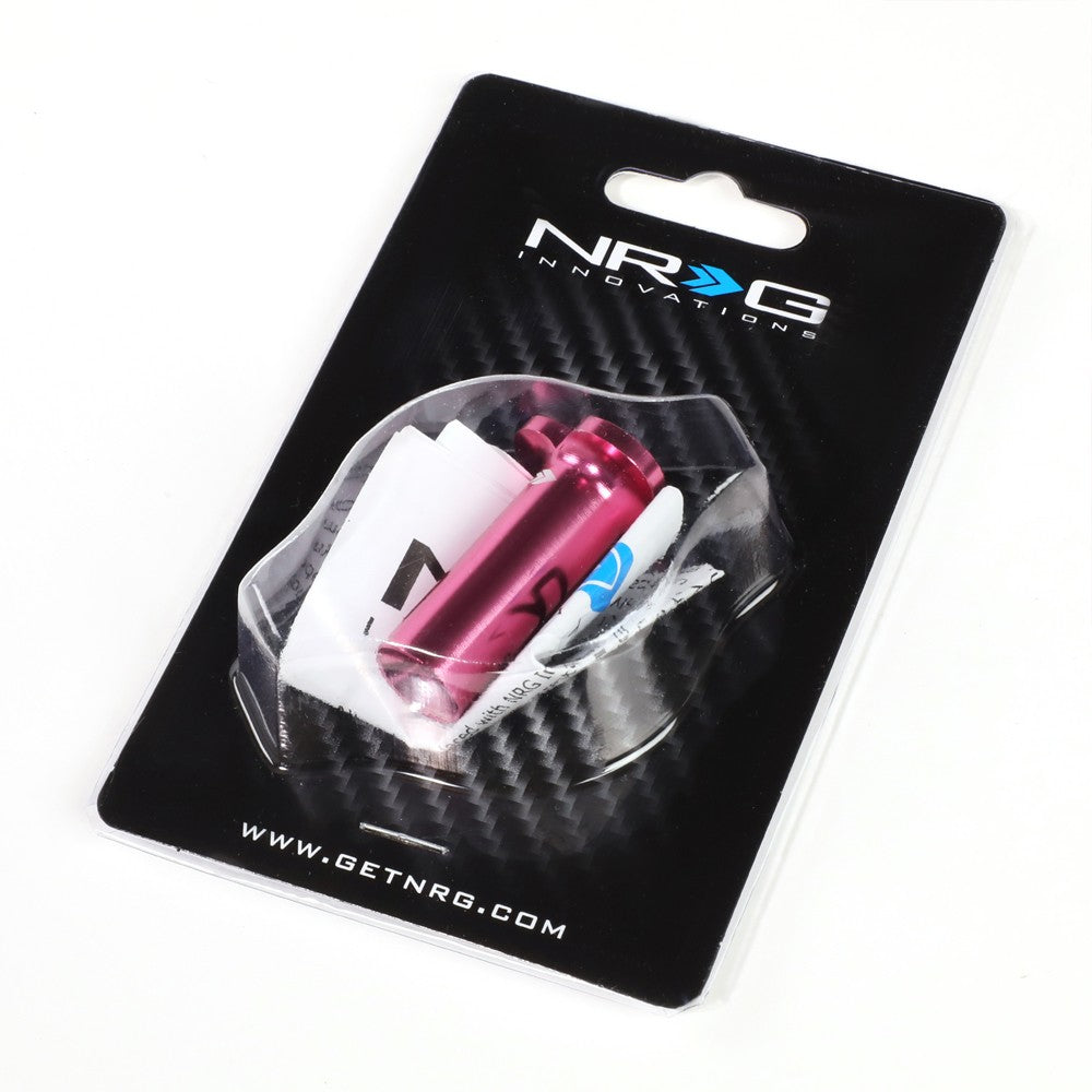 NRG DB-H002PK Aluminum Pink Heart Brake Button For Miata BRZ WRX Corolla