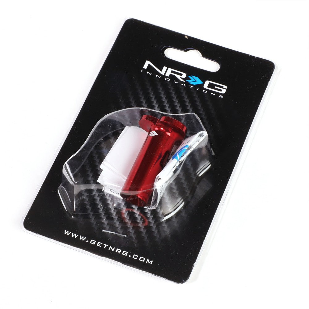 NRG DB-H002RD Aluminum Red Heart Brake Button For Miata BRZ WRX Corolla