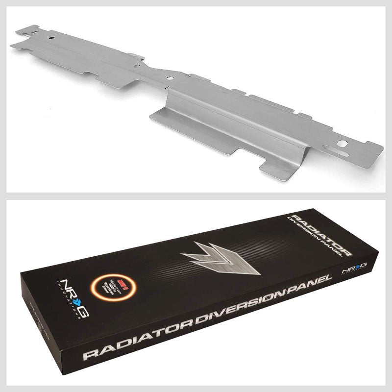 NRG Stainless Steel DVP-1052 Radiator Diversion Panel For 05-06 Subaru Legacy-Engine Parts & Mounts-BuildFastCar