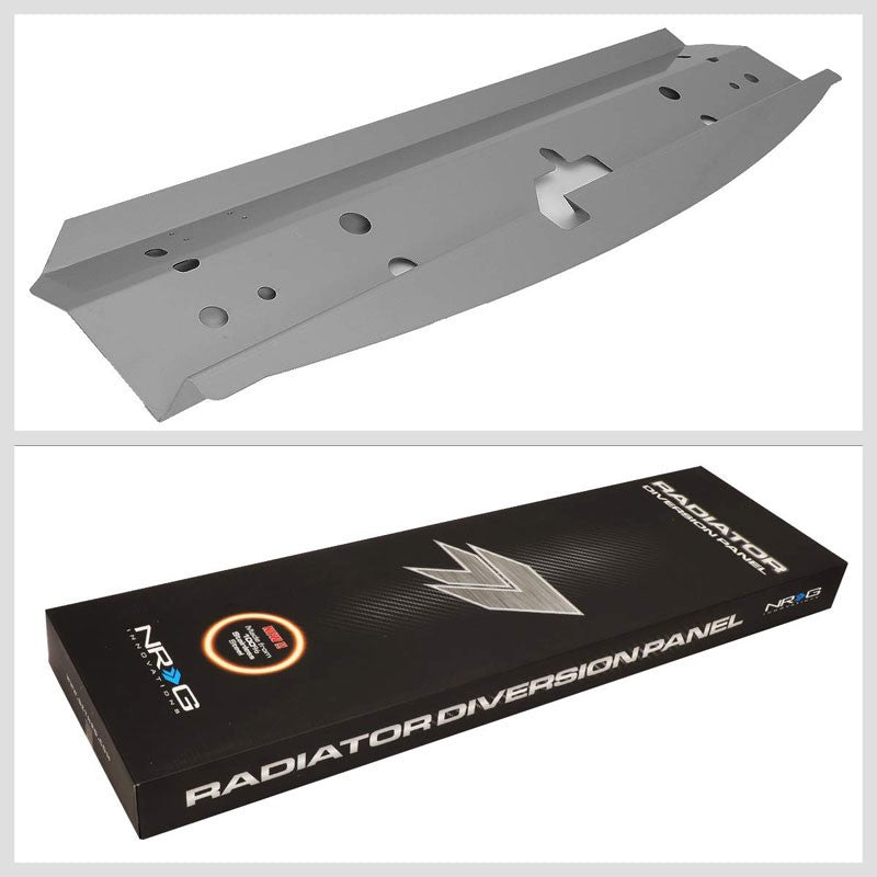 NRG Steel DVP-2002 Radiator Diversion Engine Bay Panel For 99-05 Mazda Miata-Engine Parts & Mounts-BuildFastCar