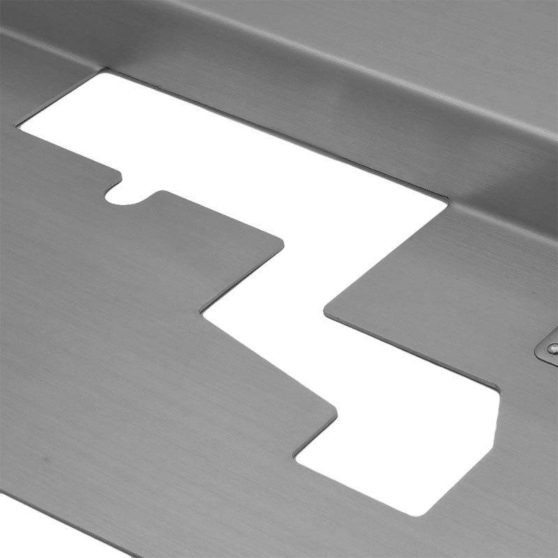 NRG Stainless Steel DVP-3004 Radiator Diversion Panel For 95-96 Nissan 240SX-Engine Parts & Mounts-BuildFastCar