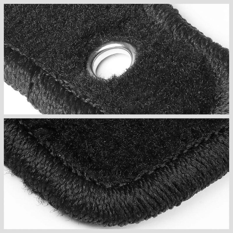 FMR-400NRG NRG Logo Front/Rear Floor Mats Carpet Pads For 04-07 Subaru Impreza-Pedals & Pads-BuildFastCar