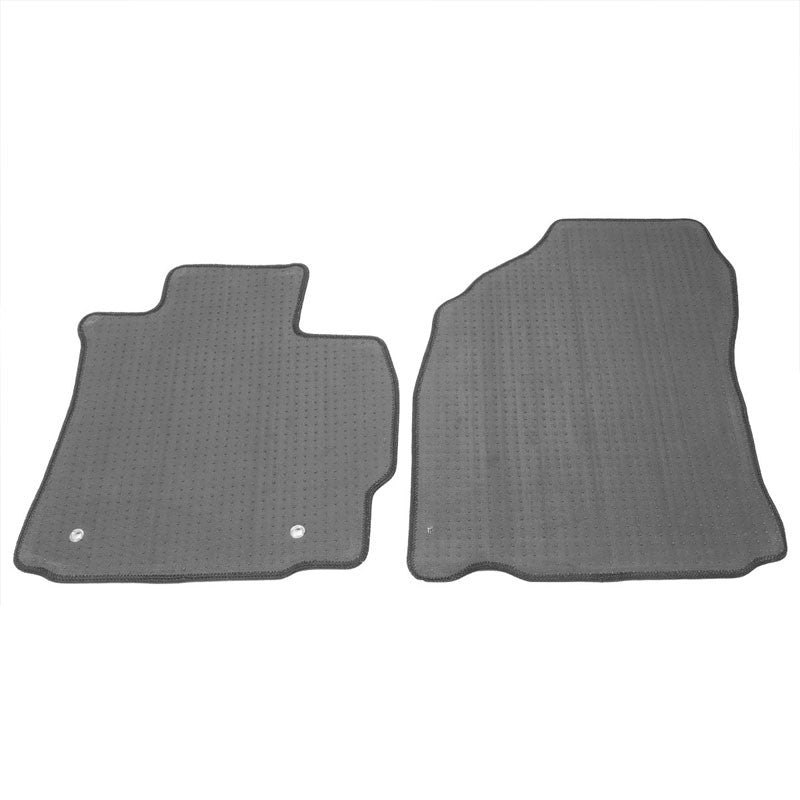 NRG Innovations Logo Front Black Floor Mats Carpet Pads Rug For 06-14 VW GTI-Pedals & Pads-BuildFastCar