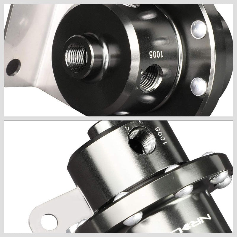 NRG Black Chrome FRG-200BC Dual Diaphragm Bypass/Return Fuel Pressure Regulator-Fuel Systems-BuildFastCar-BFC-NRG-FRG-200BC