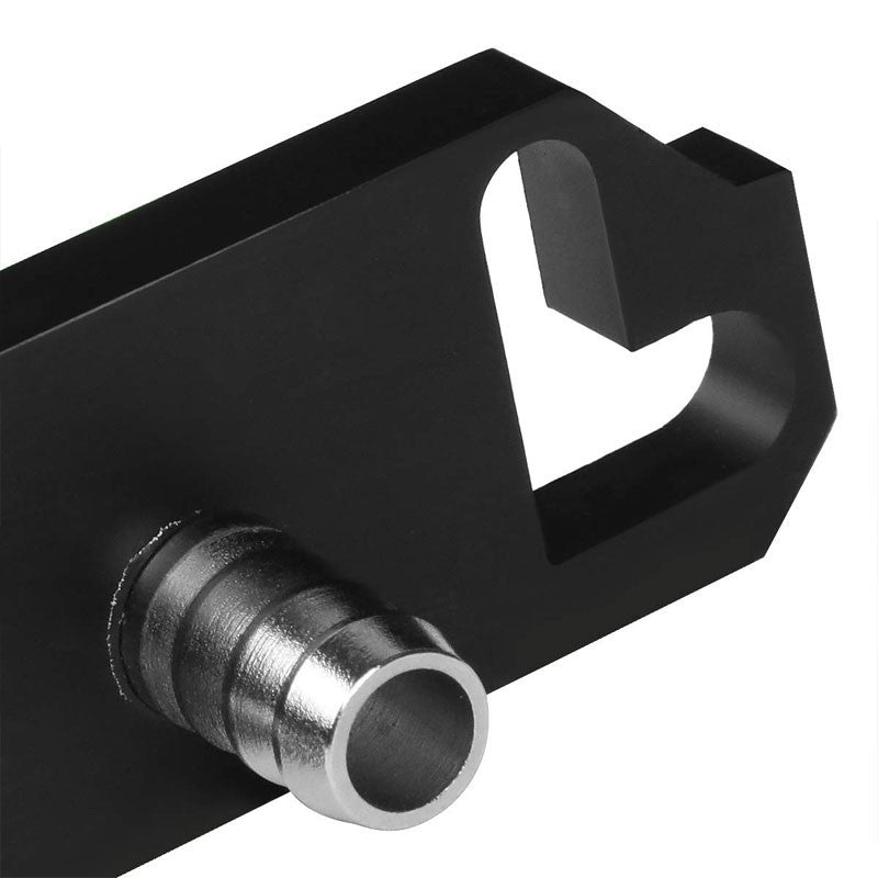 NRG Black FRG-HONC Fuel Pressure Regulator Block Off Plate For 88-00 Honda Civic-Fuel Systems-BuildFastCar-BFC-NRG-FRG-HONC
